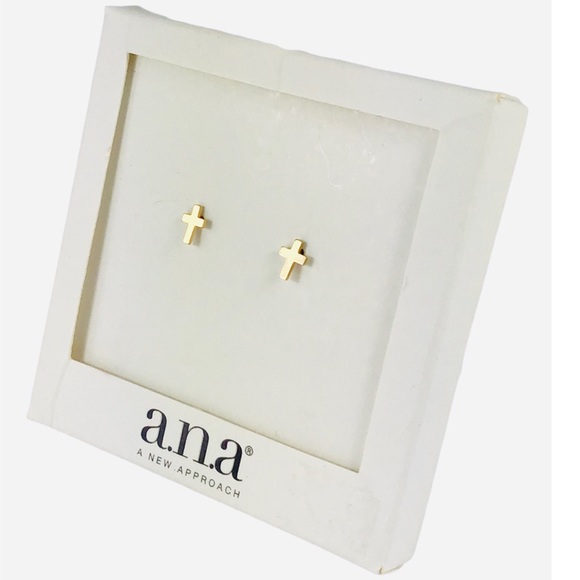 💙 Cross Earrings - Picture 2 of 5